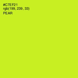 #C7EF21 - Pear Color Image