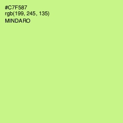 #C7F587 - Mindaro Color Image