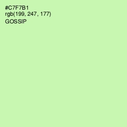 #C7F7B1 - Gossip Color Image