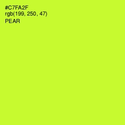 #C7FA2F - Pear Color Image