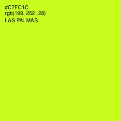 #C7FC1C - Las Palmas Color Image