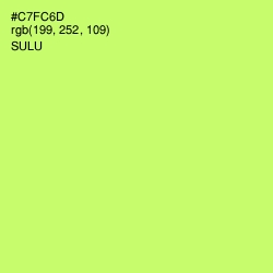 #C7FC6D - Sulu Color Image