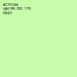 #C7FCAA - Reef Color Image