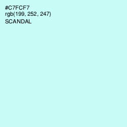 #C7FCF7 - Scandal Color Image