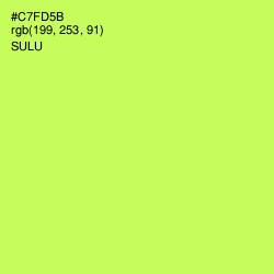 #C7FD5B - Sulu Color Image
