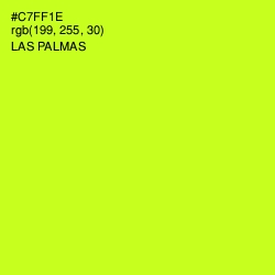 #C7FF1E - Las Palmas Color Image