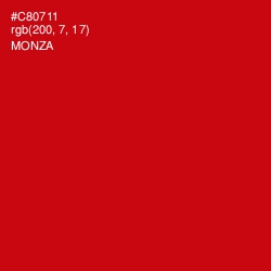 #C80711 - Monza Color Image