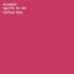 #C83B60 - Cerise Red Color Image