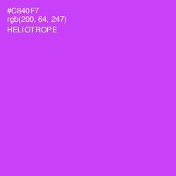 #C840F7 - Heliotrope Color Image