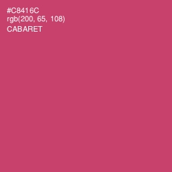 #C8416C - Cabaret Color Image