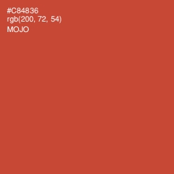 #C84836 - Mojo Color Image
