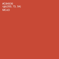#C84936 - Mojo Color Image