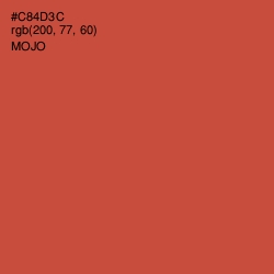 #C84D3C - Mojo Color Image