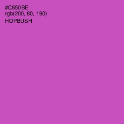 #C850BE - Hopbush Color Image