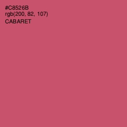 #C8526B - Cabaret Color Image