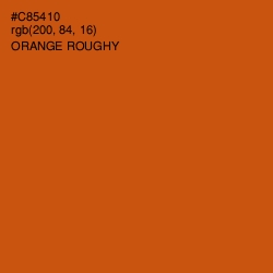 #C85410 - Orange Roughy Color Image