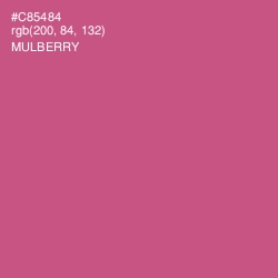 #C85484 - Mulberry Color Image