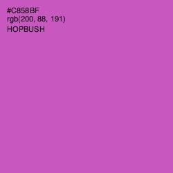 #C858BF - Hopbush Color Image