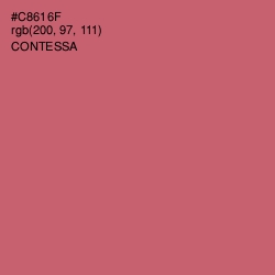 #C8616F - Contessa Color Image