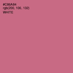 #C86A84 - Charm Color Image