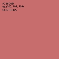 #C86D6D - Contessa Color Image