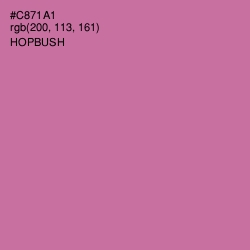 #C871A1 - Hopbush Color Image