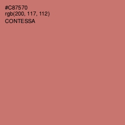 #C87570 - Contessa Color Image