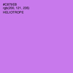 #C879EB - Heliotrope Color Image