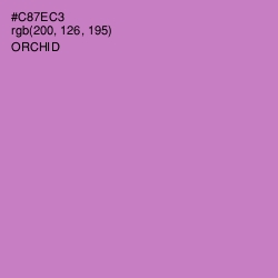 #C87EC3 - Orchid Color Image