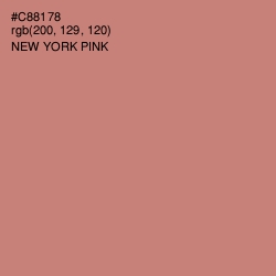 #C88178 - New York Pink Color Image