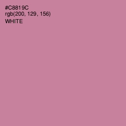 #C8819C - Puce Color Image