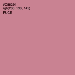 #C88291 - Puce Color Image