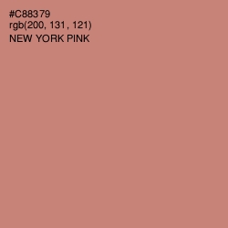 #C88379 - New York Pink Color Image