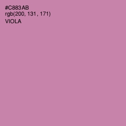 #C883AB - Viola Color Image