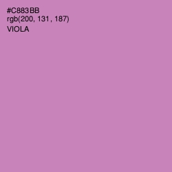 #C883BB - Viola Color Image