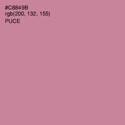 #C8849B - Puce Color Image