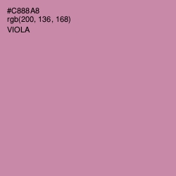 #C888A8 - Viola Color Image