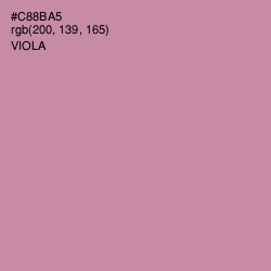 #C88BA5 - Viola Color Image