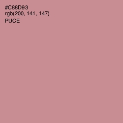 #C88D93 - Puce Color Image