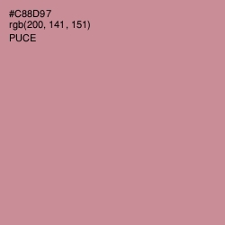 #C88D97 - Puce Color Image