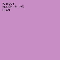 #C88DC5 - Lilac Color Image