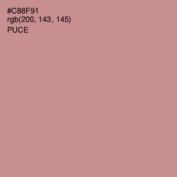 #C88F91 - Puce Color Image