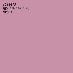 #C891A7 - Viola Color Image