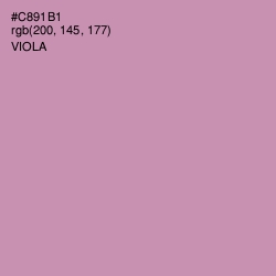 #C891B1 - Viola Color Image