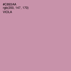 #C893AA - Viola Color Image