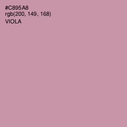 #C895A8 - Viola Color Image