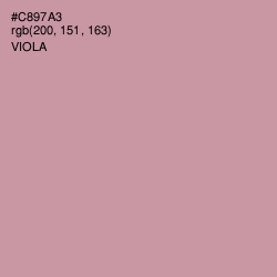 #C897A3 - Viola Color Image