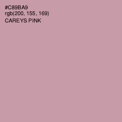 #C89BA9 - Careys Pink Color Image