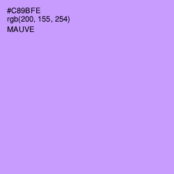 #C89BFE - Mauve Color Image