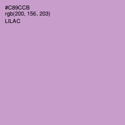 #C89CCB - Lilac Color Image